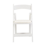 Upholstered folding chair,space saving, easy to carry, ,4PCS,Beige cushion/white shelf,Dining room W495P193649