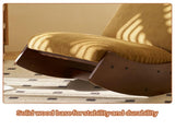 Comfortable Glider Rocking Chair, High-Quality Upholstery Glider Chair, Solid Wood Frame, Perfect 40310843