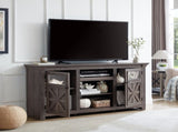 2 Doors Cabinet Farmhouse Cabinet, Farmhouse TV Stand Barn Design,Modern Farmhouse TV Media Stand, W2275P389692