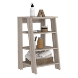 St. Clair Linen Cabinet, Two Interior Shelves, Two Open Shelves, Single Door B070P188814