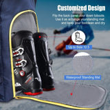 50L Blue Travel Ski Backpack for ski helmets, goggles, gloves, skis & other accessoriesAmazon 36520443