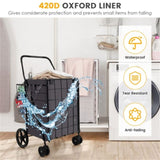 Extra large folding shopping cart 14739482