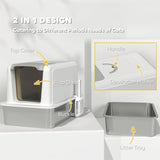 ZNTS Cat Litter Box、Cat Litter Box Enclosure 77756697