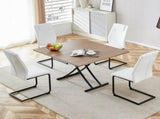 Modern minimalist multifunctional lifting table, with a 0.8-inch wood grain process sticker desktop W1512P511127