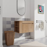 30 Inch Bathroom Vanity With Open Shelf, KD-PACKING W99956039