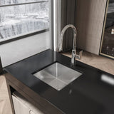 Kitchen Sink 18" x 18" Multifunctional Undermount Workstation Kitchen Sink S304 Stainless Steel T3177P286044