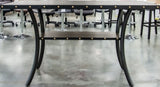 Dining Room Furniture Natural Wooden Rectangular Dining Table 1pc Counter Height Dining Table Only B011P160054