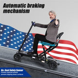 SOLAX 4-Wheel Remote Folding Mobility Scooter for Adults and Seniors, super lightweight and compact GL-W2923P220473