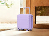 20 Inch ABS Hard Shell Travel Checked Luggage - Scratch Resistant Surface Four Multi-Directional W2787P500236