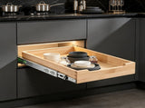 14"W x 21"D Pull Out Cabinet Organizer, Heavy-Duty Wood Drawer with Soft Close Slides for Kitchen & 73555900