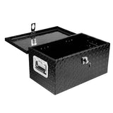 20 Inch Black Aluminum Tool long Box Tread Flat box for Truck Car Outdoor Trailer Pickup Underbody W1239138471