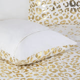 Metallic Animal Printed Comforter Set B03595926