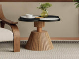 Unique Four-Leaf Clover Side Table for Living Room, Bedroom & Small Spaces Decorative Accent Table N770P355444N