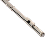 ZNTS Nickel Plated C Closed Hole Concert Band Flute Silver 38901446