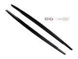 Black ABS Side Skirt Panel fit for BMW 5 Series G30 G31 M Sport 540i 2017-2023 2PC 00644087
