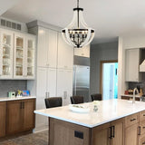 Modern White Solid Wood Chandeliers W2738P242328