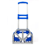 Portable Folding Collapsible Aluminum Cart Dolly Push Truck Trolley Blue 29196666