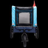 ZNTS Outdoor Heavy Duty Foldable Utility Pet Stroller Dog Carriers Bicycle Trailer W1364133910