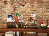 2 Pack Sturdy Metal Xmas Card Holder - Tree Shape, 1521 Clips, 2 Stands , Black, 47878110