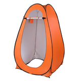 ZNTS 1-2 Person Portable Pop Up Toilet Shower Tent Changing Room Dressing Tent Camping Shelter Orange 11685588