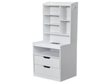 2 Drawers 1 Shelf 6-Shelf BedsideTable US Standard Power Supply 87312539