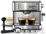 20 Bar Professional Espresso Machine with Milk Frother, Single & Double Shot, ESE Pod Compatible, W1002P292437