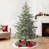 Colorado Blue Spruce 7.5ft Christmas Tree Pre-Lit Artificial Full with 4,076 Branch Tips & 1,518 45174878
