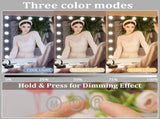 31.5"x22.8" Selfie Remote Control Vanity with Lights, 0.6" Ultrathin Large Hollywood Vanity W3660P373024