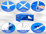 10'x10' Gazebo Waterproof Outdoor Canopy Patio Tent Party Tent for Wedding BBQ 48071820