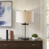 Glass Cylinder Table Lamp B03597668