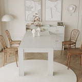 Modern Extendable Dining Table with Storage W331P191550