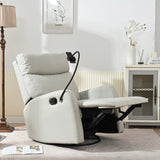 Rocking Chair,360&deg Swivel Nursery Rocking Chair,Glider Chair,Modern Small Rocking Swivel W1028P185203