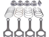 Set of 4 Connecting Rod & Piston Kit For Hyundai Accent Kia Rio 1.6L 2012-2017 230412B600 235102B010 84745818