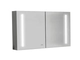 40 x 30 inch LED Lighted Bathroom Medicine Cabinet with Mirror, Sockets, Dimmable, Anti-Fog W2287P336340