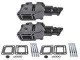 2Pcs Manifold Riser Kit Fit for MerCruiser 1981-2002 Small Big Block V8 V6 18-1976-1 25512838