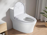 Smart Bidet Toilet Seat with Side Knob Adjustable Heated Seat with Water Temperature and Pressure W3598P451135