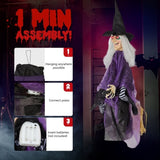 3ft Witch Halloween Hanging Decoration 74702256