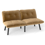 Brown Convertible Folding Modern sofa Bed W570P243380