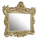 ZNTS ACME Bernadette MIRROR Gold Finish BD01476