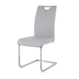 Modern dining chair faux leather cushioned seat Dining Chair Living Room Chair Cushioned chair W210P164978
