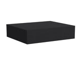 Floating Nightstand 5"H, Modern Wall-Mounted Bedside Shelf with Drawer, Black B097P167436