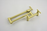Pot Filler Faucets Both Hot Cold Water Wall Faucet Brass Faucets Kitchen Folding Kitchen Faucets W928110072