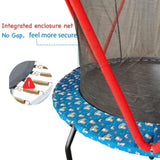 66'' Trampoline for Kids Toddler Indoor Outdoor Small Trampolines for Baby with heighten net No-Gap W1262P208363