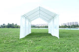 10'x20' Heavy Duty Carport Gazebo, Canopy Garage, Car Shelter with windows W465132836