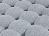 Skirted Tufted 32" Round Ottoman B035P256577