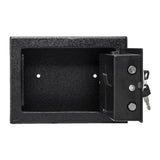 ZNTS 17E Home Use Upgraded Electronic Password Steel Plate Safe Box Black 43862954