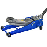 3T Heavy-Duty Horizontal Dual Pump Ground Jack , Steel Racing Ground Jack, Dual 34520193