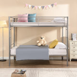 METAL BUNK BED SILVER W311121106