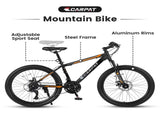 S26102 26 Inch Mountain Bike, Shimano 21 Speeds with Mechanical Disc Brakes, High-Carbon Steel W709P284587