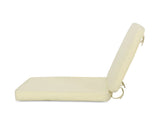 CAROLINA CLUB CHAIR CUSHION SET, SEAT CUSHION AND BACK CUSHION, CREAM, SET OF 1 N775P270221C